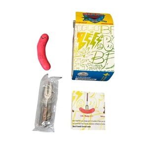 Kidrobot x Travis Cain BFFs Love Hurts Series 1 Vinyl Art Figure Sausage & Fork